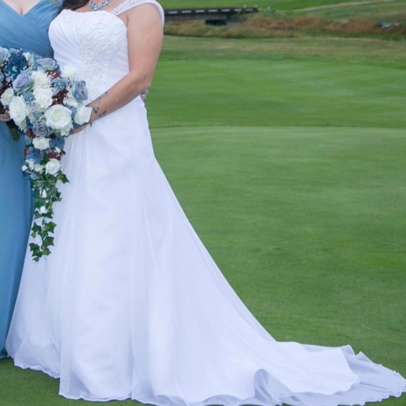 David’s Bridal Wedding gown - Picture 5 of 6